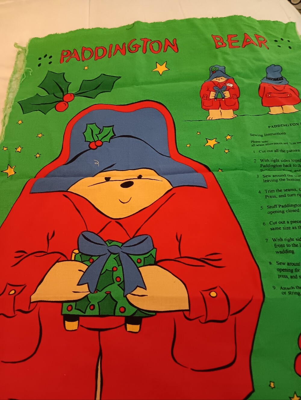 Holiday  Panel - Green and Red